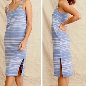 Marine Layer Blue Striped Dress